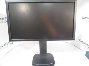 lot 14 image: HP 24 in LCD Monitor with adjustable stand