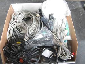 lot 23 image: Box of MISC cablesconnections for high end medical equipment