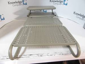 lot 63 image: Lot of 4 Computer Monitor Stands