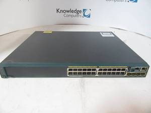 lot 71 image: Cisco WS-C2960S-24PS-L  24 Port POE Switch
