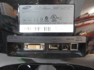 lot 100 image: Samsung Sync Master P2770 27 in LED TV no ac adapter