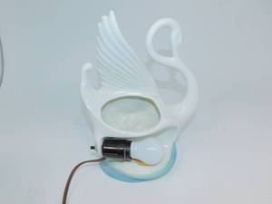 Swan Vase with Light