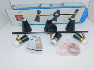 Black Patriot Vanity Track Lighting