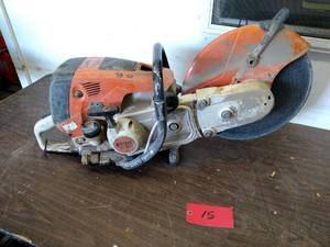 lot 15 image: Stihl TS700 14 Gas Chop Saw, Works...