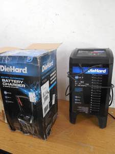 lot 91 image: DieHard Gold 250-Amp Wheeled Battery Charger & Engine Starter