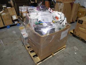 lot 4 image: WHOLESALE PALLET LOT OF GENERAL MERCHANDISE, SMALLS,HARDWARE ITEMS