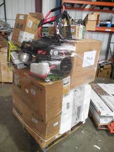 lot 12 image: WHOLESALE PALLET LOT OF GENERAL MERCHANDISE, SMALLS- TOOLS,HARDWARE ITEMS