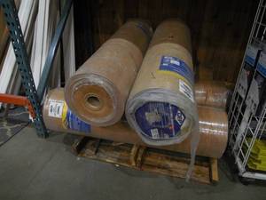 lot 31 image: (5) QEP 1000 sq. ft. 48 in. x 50 ft. x 14 in. Natural Cork Underlayment Roll