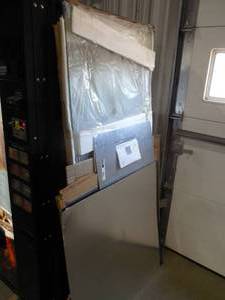 lot 16 image: Assorted lot of Sheet metal pieces and Glass slab