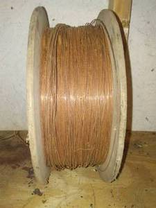 lot 14 image: Copper wire on 12 in. spoole