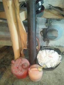 lot 55 image: Gas Cans & more.