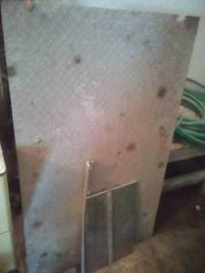 lot 62 image: Metal Truck Diamond Plating & aluminum