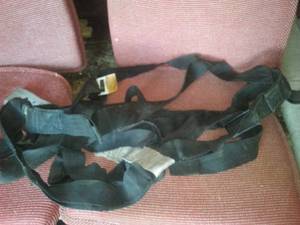 lot 85 image: Safety harness (NICE) chair pads, weights and radio working.