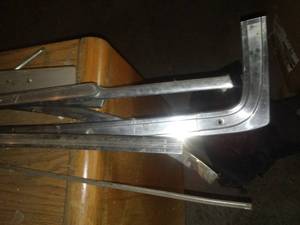 lot 117 image: 63 or 64 Plymouth Belvedere chrome molding.