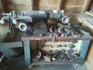 lot 93 image: Brake drum Lathe Safe Turn model 3000.