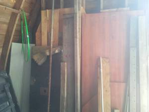 lot 137 image: SW corner of Quonset - pictured.