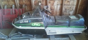 lot 4 image: Arctic Cat Jag- 1978 300cc. started on 2nd pull