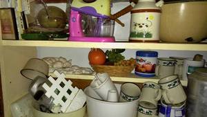 lot 243 image: Entire contents of 7 Cupboards w many treasures. See Pictures for details