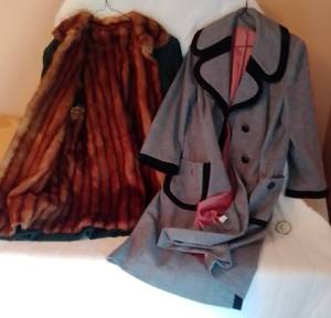 lot 235 image: Vintage Womens COAT (2) Union Made Label