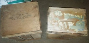 lot 154 image: 2 Apple Crates.