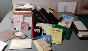 lot 261 image: New Stationary, Scrapbooks, Photo Albums, Recipe card book  more