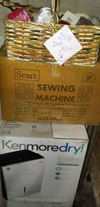 lot 258 image: 16 ft. of Christmas  16 Boxes and Totes - see Pictures.