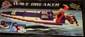 lot 270 image: Large Scale Lego Sets. Motorcycle, Semi, Boat, Plane and more.