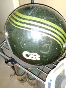 lot 514 image: Arctic Cat Snowmobile Helmets (3) and more.