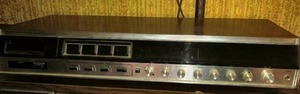 lot 548 image: Vintage Quadraline Four Channel sound System by Motorola. turntable & speakers