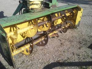lot 353 image: John Deere 7 ft. Snowblower  32 in