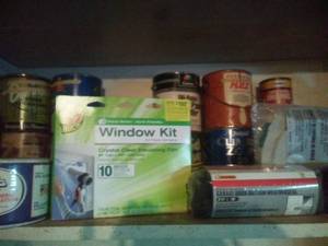 lot 430 image: Top Shelf - 16 feet, NEW plastic Sheeting and more