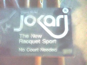 lot 438 image: New Jokari and used  badminton Set.