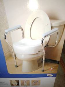 lot 449 image: Invacare Toilet Seat Adaptive New in box.