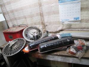 lot 15 image: Parts Washer, Hubcaps, Antique Car ...