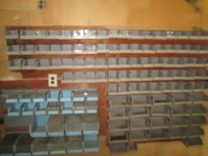 lot 25 image: Plastic Parts Bins, Various Sizes ...