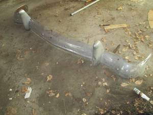 lot 37 image: Vintage Bumper From Car Unsure Wha...