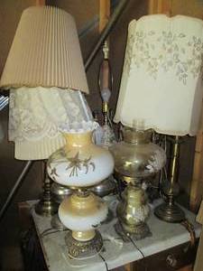 lot 51 image: Vintage Stand With Large Lot of Vin...