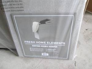 lot 59 image: Sorting Double Hamper New In Plast...