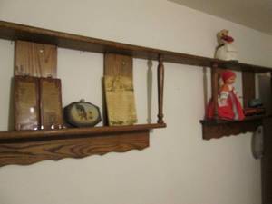 lot 134 image: Shelves With Contents Bring Screwd...