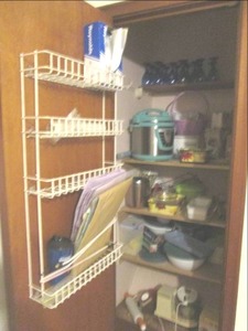 lot 135 image: Closet Full of Housewares (Crock Po...