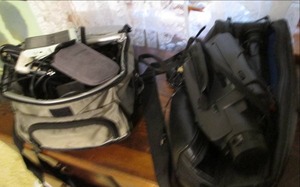 lot 145 image: Rca Pro 8 Camcorder In Bag, & Samsu...
