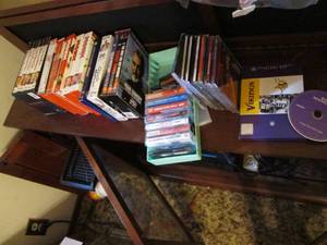 lot 186 image: Large Lot of Movies & Cassette See...