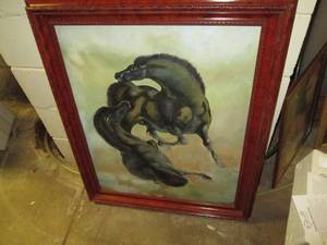 lot 211 image: Horse Framed Print See Photos...
