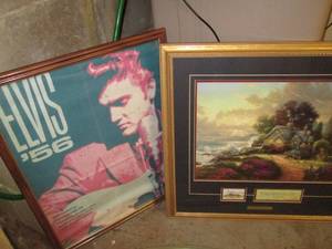 lot 212 image: Elvis 56 Poster & Other Print See...
