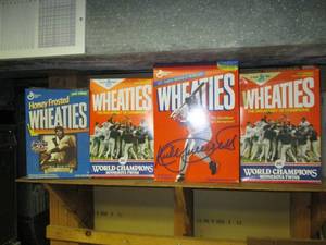 lot 233 image: Lot of Collectible Cereal Boxes Se...