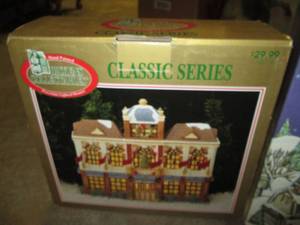 lot 237 image: Hand Painted Dickens Collectibles &...