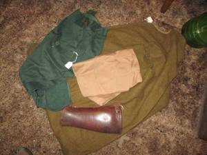 lot 267 image: Lot of Vintage Military Items Inclu...