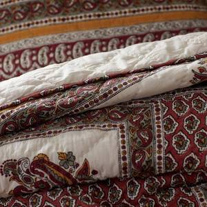 Margaux Multicolored Geometric Textured Cotton King Quilt, 50465Q-K-MULTI - NEW