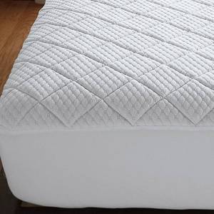 Comfort Cushion Memory Foam Mattress Pad White Size Queen, MB24-Q-WHITE - NEW