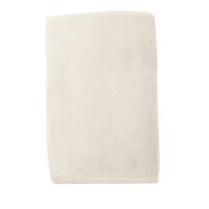 Cotton Fleece Ivory Twin Woven Blanket, KO18-T-IVORY - NEW